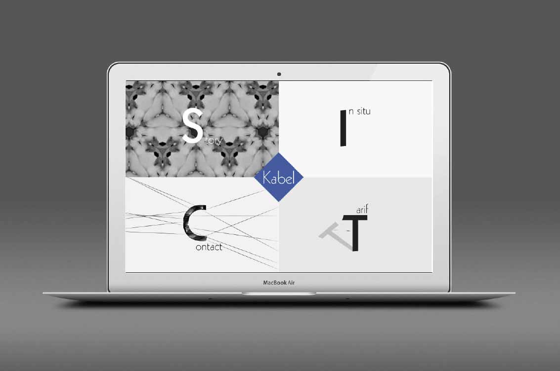 WebDesign site typographie